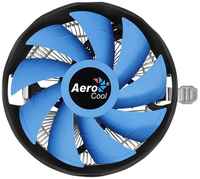 Кулер для процессора Aerocool Verkho Plus для Socket 775/115x/1200/1700/1851/AM2/AM2+/AM3/AM3+/FM1/AM4/FM2/FM2+, 120 мм, 2000rpm, 26.5 дБА, 110 Вт, 4-pin PWM, Al (4710700950814)