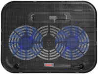 Охлаждающая подставка для ноутбука 14″ Buro BU-LCP140-B214H, вентилятор: 140, 1xUSB, металл, пластик, (363701)