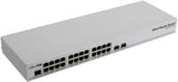 Коммутатор MikroTik Cloud Router Switch 326-24G-2S+RM, управляемый, кол-во портов: 24x1 Гбит / с, SFP+ 2x10 Гбит / с, установка в стойку (CRS326-24G-2S+RM)