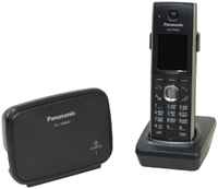 VoIP-телефон Panasonic KX-TGP600RUB, 8 линий, цветной дисплей, DECT, PoE