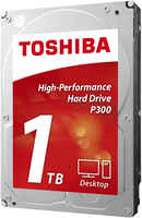 Жесткий диск (HDD) Toshiba 1Tb P300, 3.5″, 7200rpm, 64Mb, SATA3 (HDWD110UZSVA)