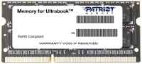 Память DDR3L SODIMM 8Gb, 1600MHz, CL11, 1.35 В, Patriot Memory, Signature (PSD38G1600L2S)