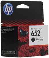 Картридж струйный HP 652 (F6V25AE), черный, оригинальный, ресурс 360 страниц, для HP DeskJet Ink Advantage 2135  /  3635  /  3835  /  4535  /  4675  /  1115