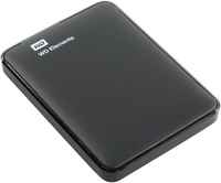 Внешний жесткий диск (HDD) Western Digital 1Tb Elements Portable, 2.5″, USB 3.0, (WDBUZG0010BBK-WESN)