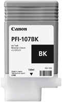 Картридж струйный Canon PFI-107BK (6705B001), оригинальный, объем 130мл, для Canon imagePROGRAF-iPF680 / iPF685 / iPF780 / iPF785