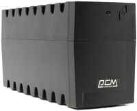 ИБП Powercom Raptor, 1000 В·А, 600 Вт, IEC, розеток - 3, USB, черный (RPT-1000AP)
