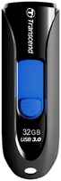 Флешка 32Gb USB 3.0 Transcend JetFlash JetFlash 790, черный / синий (TS32GJF790K)