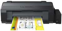 Принтер струйный Epson L1300, A3, цветной, A4 ч/б: 30 стр/мин/15 стр/мин, A4 цв.: 15 стр/мин/5.5 стр/мин, 5760x1440dpi, СНПЧ (C11CD81402/C11CD81504/C11CD81505)