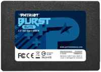 Patriot Memory Твердотельный накопитель (SSD) Patriot 480Gb BURST ELITE, 2.5″, SATA3 (PBE480GS25SSDR)