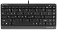 Клавиатура проводная A4Tech FK11, мембранная, USB, серый