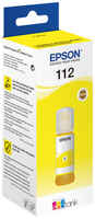 Чернила Epson 112, 70 мл, желтый, оригинальные для Epson L6550 / L6570 / L6580 /  L15150 / L15160 (C13T06C44A)