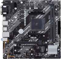 Материнская плата ASUS PRIME B450M-K II, SocketAM4, AMD B450, 2xDDR4, PCI-Ex16, 4SATA3, 7.1-ch, GLAN, 8 USB 3.1, VGA, DVI, HDMI, mATX, Retail