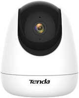 IP-камера TENDA CP3 4мм, настольная, поворотная, 2Мпикс, CMOS, до 1920x1080, до 30кадров / с, WiFi, -10 °C / +50 °C, белый (CP3)