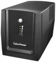 ИБП CyberPower UT1500E, 1500 В·А, 900 Вт, EURO, розеток - 4, USB, черный (UT1500E)