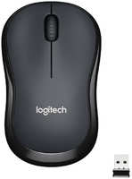 Мышь беспроводная Logitech M221 Silent, 1000dpi, оптическая светодиодная, USB, (910-006510/910-004882)