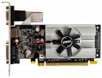 Видеокарта MSI NVIDIA GeForce GT 210, 1Gb DDR3, 64 бит, PCI-E, VGA, DVI, HDMI, Retail (N210-1GD3 / LP) (N210-1GD3/LP)