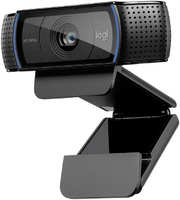 Вебкамера Logitech C920, 2 MP, 1920x1080, встроенный микрофон, USB 2.0, (960-001055)