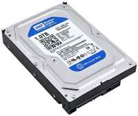 Жесткий диск (HDD) Western Digital 1Tb Blue, 3.5″, 7200rpm, 64Mb, SATA3 (WD10EZEX)