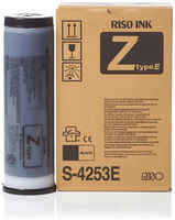 Чернила RISO S-4253E / S-8113E, 1 л, черный, оригинальные для RISO RZ / EZ 370  /  300  /  230  /  200
