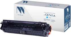 Картридж лазерный NV Print NV-CE741AC (307A/CE741A), 7300 страниц, совместимый для CP5225n/Color LaserJet CP5225/CP5225dn