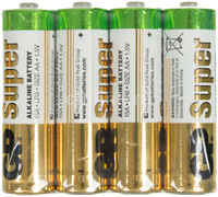 Батарея GP 15ARS-2SB4 LR6, AA, 1.5V 4шт