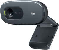 Вебкамера Logitech C270 HD Webcam, 0.9 MP, 1280x720, встроенный микрофон, USB 2.0, (960-001063/960-000999)