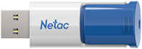 Флешка 128Gb USB 3.0 Netac U182, синий / белый (NT03U182N-128G-30BL)