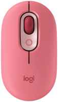 Мышь беспроводная Logitech POP Mouse, 4000dpi, Bluetooth, розовый (910-006548)