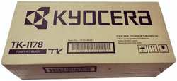 Картридж лазерный Kyocera TK-1178/1T02S50AX0, 7200 страниц, оригинальный для Kyocera 2040dn Азиатской версии! (с партномером 1102S33AX0) с чипом