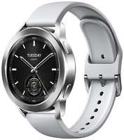 Смарт-часы Xiaomi Watch S3, 1.43″ Amoled, серебристый (BHR7873GL)