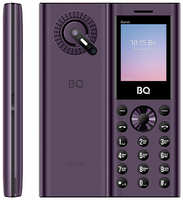 Мобильный телефон BQ 1858, 1.77″ 160x128 TN, 32Mb RAM, 32Mb, BT, 3-Sim, 800 мА·ч, USB Type-C, фиолетовый / черный