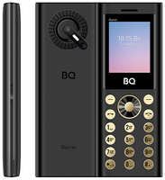 Мобильный телефон BQ 1858, 1.77″ 160x128 TN, 32Mb RAM, 32Mb, BT, 3-Sim, 800 мА·ч, USB Type-C, черный / золотистый