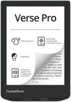 Электронная книга PocketBook 634 Verse Pro Azure, 6″ 1072x1448 E-Ink Carta Touch, 16Gb, Wi-Fi, 1.5 А·ч, (PB634-A-WW)