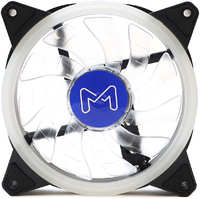 Комплект вентиляторов Mastero MF-120, 120 мм, 1200rpm, 20 дБ, 3-pin+4-pin Molex, 10шт, RGB (MF120RGBV1-10)