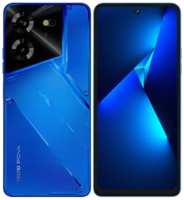 Смартфон Tecno POVA 5, 6.8″ 1080x2460 IPS, MediaTek Helio G99, 8Gb RAM, 128Gb, 3G / 4G, NFC, Wi-Fi, BT, 2xCam, 2-Sim, 6000 мА?ч, USB Type-C, Android 13, синий (LH7n 128+8 Hurricane Blue)
