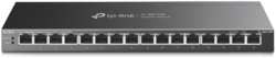 Коммутатор TP-Link TL-SG116P, кол-во портов: 16x1 Гбит / с, PoE: 16x30 Вт (макс. 120 Вт)