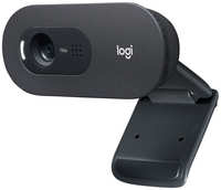 Вебкамера Logitech C505e HD, 1.2 MP, 1280x720, встроенный микрофон, USB 2.0, (960-001373)