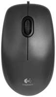 Мышь проводная Logitech M100, 1000dpi, оптическая светодиодная, USB, (910-006652)