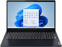 Ноутбук Lenovo IdeaPad 3 15ABA7 15.6″ 1920x1080, AMD Ryzen 5 5625U 2.3 ГГц, 16Gb RAM, 256Gb SSD, без OC, синий (82RN00AGRK)