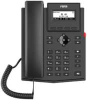 VoIP-телефон Fanvil X301, 2 линии, 2 SIP-аккаунта, монохромный дисплей, (X301)