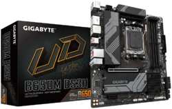 Материнская плата GIGABYTE B650M DS3H, AM5, AMD B650, 4xDDR5 DIMM, PCI-Ex16, 4SATA3, 7.1-ch, 2.5GLAN, 5 USB 3.2, 2 USB Type-C, HDMI, DP, mATX, Retail