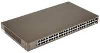 Коммутатор Tenda TEG1050F, кол-во портов: 48x1 Гбит/с, кол-во SFP/uplink: SFP 2x1 Гбит/с, установка в стойку (TEG1050F)