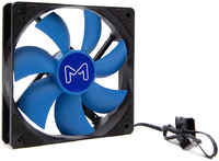 Вентилятор Mastero MF-120, 120 мм, 1500rpm, 22 дБ, 3-pin+4-pin Molex, 1шт (MF120BFV1)