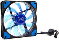 Вентилятор Mastero MF-120, 120 мм, 1200rpm, 20 дБ, 3-pin+4-pin Molex, 1шт, синий (MF120BLV1)
