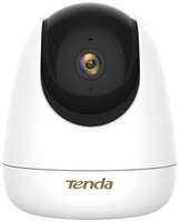 IP-камера TENDA CP7 4мм, настольная, поворотная, 4Мпикс, CMOS, до 2560x1440, до 15кадров / с, ИК подсветка 12м, WiFi, -10 °C / +50 °C, белый