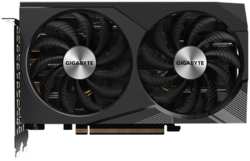 Видеокарта GIGABYTE NVIDIA GeForce RTX 3060 WINDFORCE OC, 12Gb DDR6, 192 бит, PCI-E, 2HDMI, 2DP, Retail (GV-N3060WF2OC-12GD 2.0)