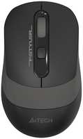 Мышь беспроводная A4Tech FG10S, 2000dpi, оптическая светодиодная, USB, черный / серый