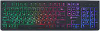 Клавиатура проводная Oklick 440ML, мембранная, подсветка, USB, (KW-1820B)