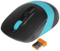Мышь беспроводная A4Tech Fstyler FG10S, 2000dpi, оптическая светодиодная, USB, черный / синий (FG10S BLUE)