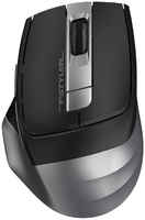 Мышь беспроводная A4Tech Fstyler FG35, 2000dpi, оптическая светодиодная, USB, серый / черный